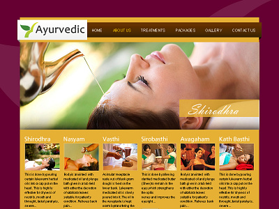 Ayurvedic ayurvedic design web