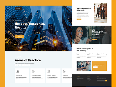 Law Firm. Concept ui