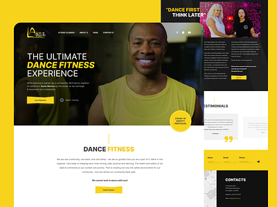 LA DanceFit - concept ui