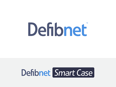 Defibnet Logo brand brand identity clean defib defibrillator emergency logo logotype management minimal system
