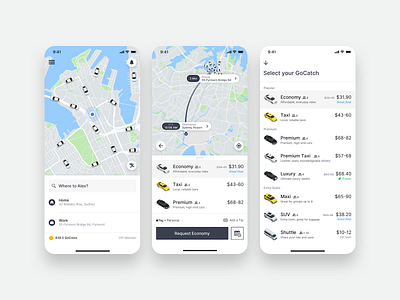 GoCatch Passenger App • Booking (Concept)