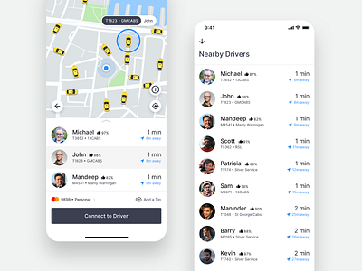 GoCatch Passenger App • Taxi Rank (Concept)