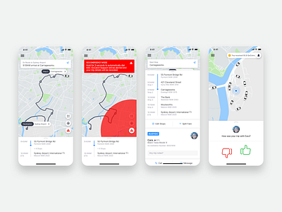 GoCatch Passenger App • In-Trip (Concept)