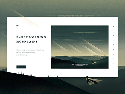 Early morning mountains