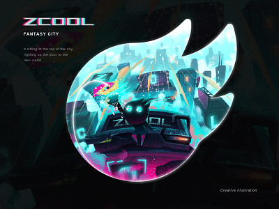 Fantasy city - zcool