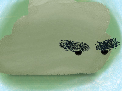 Angry Cloud angry cloud doodle drawing illustration photoshop