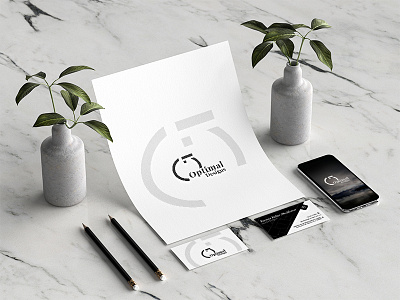 Business Card branding design interior design