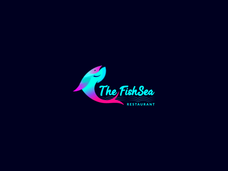 Fish Restaurant Logo Animation