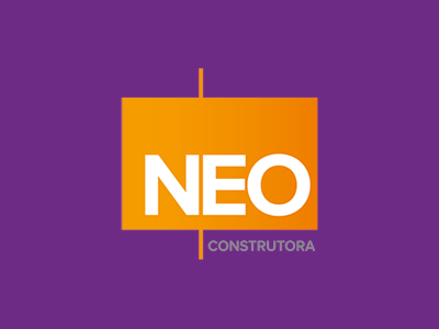 Neo Construtora brand company construction logo neo