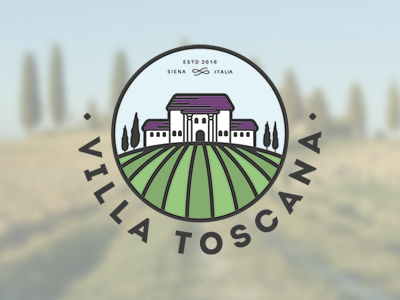 Villa Toscana logo tuscany