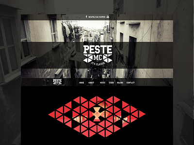 Peste mc - Official Website adobe muse contest comics napoli hip hop music website napoli rap neapolitan peste mc rap napoletano rap partenopeo website winner