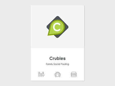 UI/UX Design - Crubles brand identity car pooling crubles family family social pooling product designer school smau uiux design web application winner smau