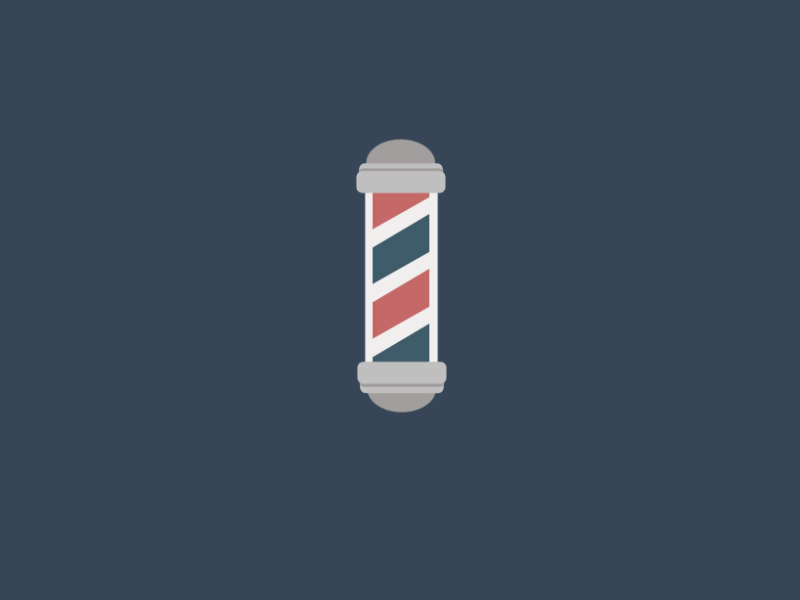 Barber Pole Animation animation animation app barber pole icon barber