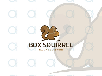 Delivery Logo brand design brand identity courier delivery design designer express fast graphic logo messenger order quick send squirrel vector