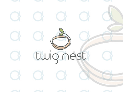 Nest Logo brand identity craft crafts design designer fashion graphic handmade homemade logo nest nested nestle nurture sew stitch tailor vector