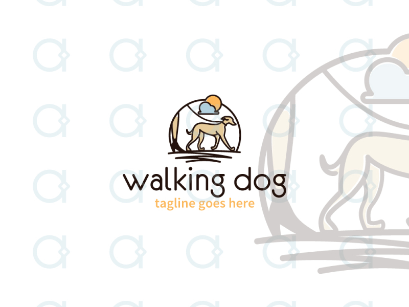 Dog Trip Logo by Andi Asmara on Dribbble