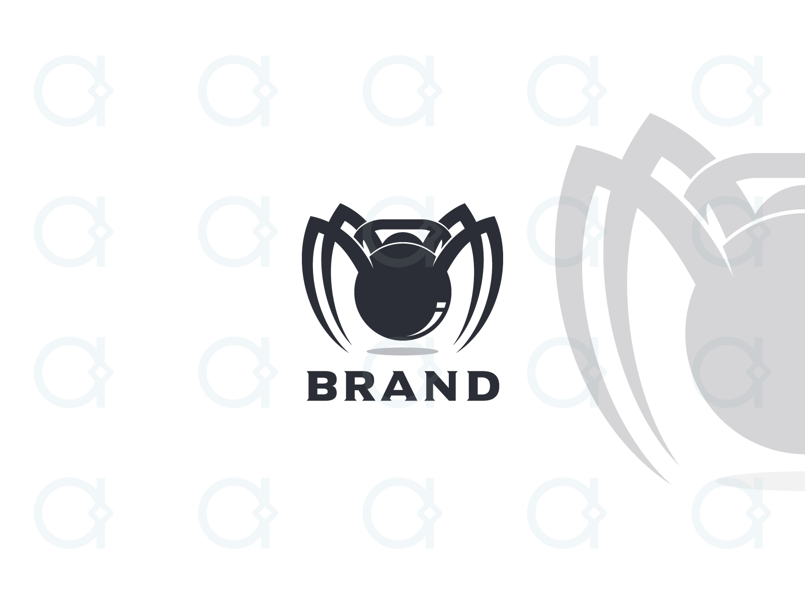 Spider Gym Logo by Andi Asmara on Dribbble