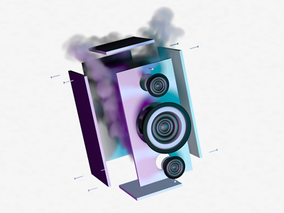 Dynamic speaker c4d speaker