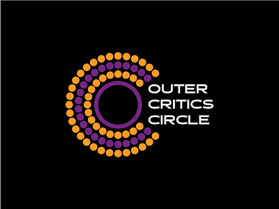 Outer Critics Circle logo modernist nyc sixties theater