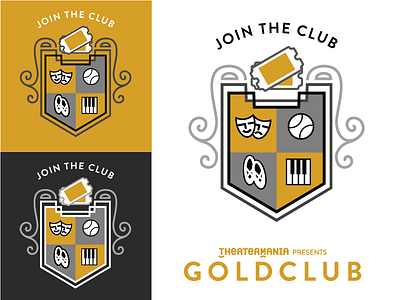 Gold Club Shield