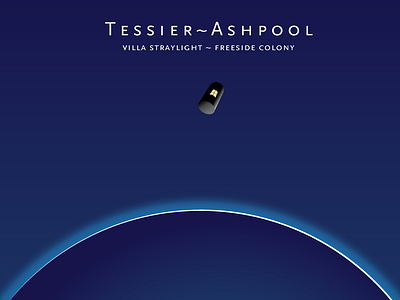 Tessier-Ashpool cyberpunk fanart l5 lagrange neuromancer space straylight tessier