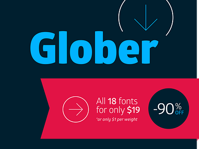 Glober font decorative free free font free fonts glober logo numerals poster typography