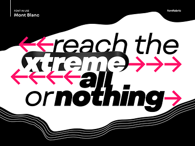 Taking Mont Blanc to extremes editorial design font font face font family fontfabric glyphs graphic design legibility new fonts publishing sans serif sans serif font type type family typeface typography ui design uiux ux design web design