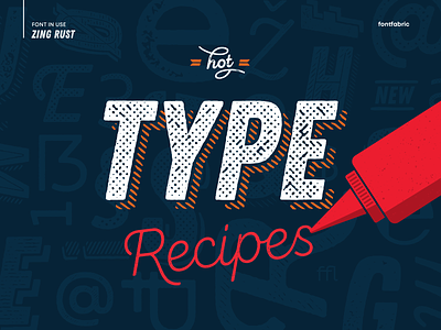 🌶 Let's get spicy 🌶 branding creative design inspiration display font font font in use font inspiration fontfabric fonts free font packaging design textured font type typeface typography