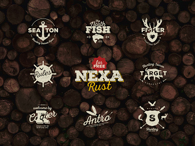 Nexa Rust bundle decorative free free font free fonts logo numerals poster typography