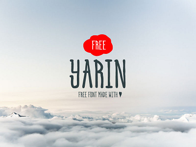 Yarin Free Font font free free font free typeface headline poster typography yarin
