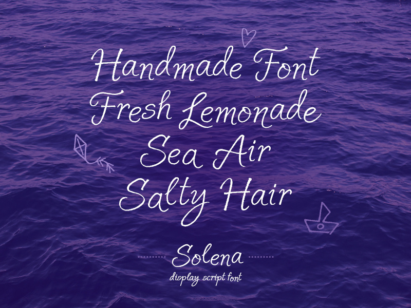 Solena Script FREE solena script free font script free headline poster font nexa typography
