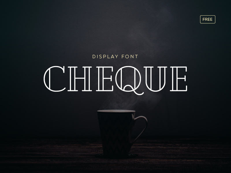 Cheque Free cheque free cheque free typography free font font typography free