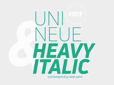 Uni Neue Free font free free font free typography typography uni free uni neue