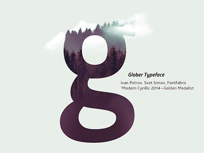 Glober creative font fontfabric geometric glober type typeface typography