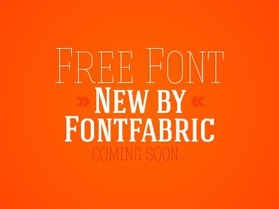 New Free Font (coming soon)