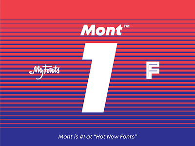 Mont is #1 art creative font fontfabric mont type typeface typography