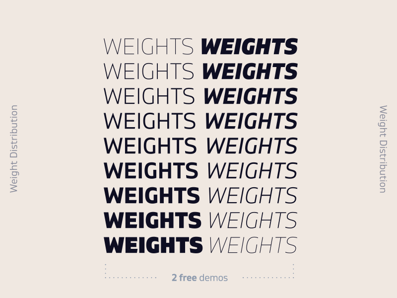 Gilam's 18 Weights art creative font fontfabric gilam type typeface typography