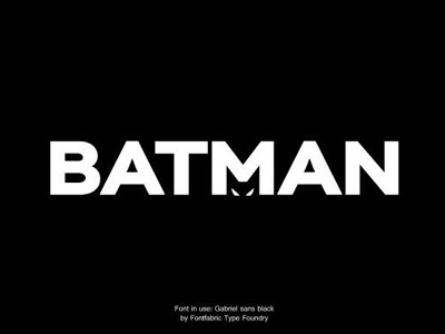 Batman is watching you! batman black cool flyer font hero logo nice poster typography