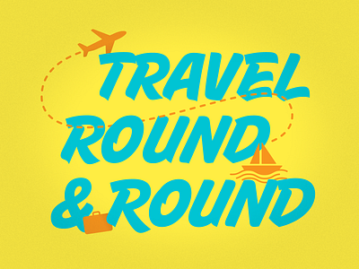 Where are you headed to this summer? casual creative design destination font fontfabric illustration letter lettering lifestyle summer travel type typeface typography