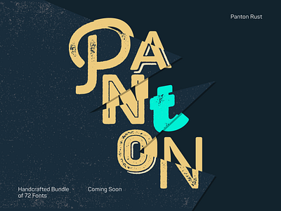 Breaking on through… 💥 A new Panton is almost here! creative design font fontfabric illustration letter lettering newrelease panton rust teaser type typeface typography unveiling