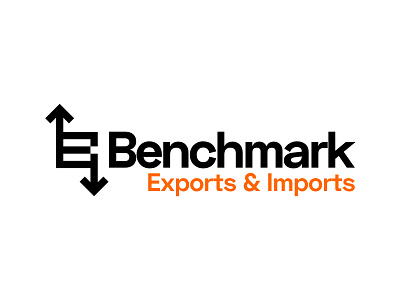 Logo for Benchmark Exports & Imports abishekshivan branding design designer icon illustration logo typography ui ux