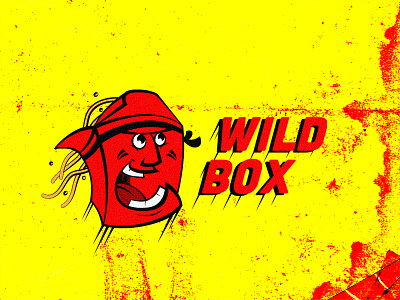 Chinese food_logo box chinese foof illustrator logo vector wild