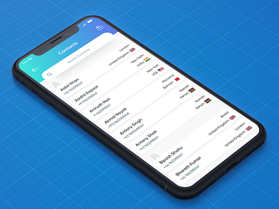 Mobile Design - Tripper Go Rebound apps blue design gradients ios iphonex ui user interface ux