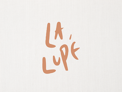 La Lupe branding design digital identity illustration logo typography