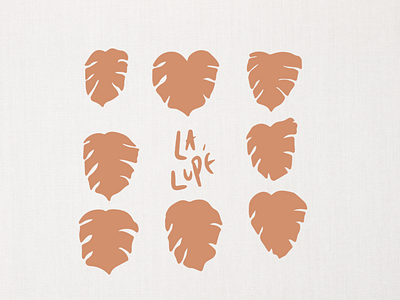 La lupe branding design identity illustration logo typography