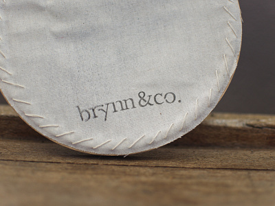 Brynn & Co. art embroidery hoop logo