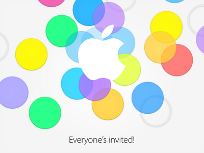 Apple's September 10 Media Event Wallpaper