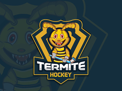 Termite Hockey Mascoat logo