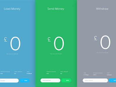 Payment Screens design money payment send ui withdraw