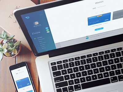 Wallet Screen clean design interface payment ui wallet